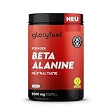 Beta Alanin Pulver 1000g - 5000mg pro Portion - Pre-Workout für 7 Monate - Hochdosierte, vegane Aminosäure - Beta-Alanin +99% rein, ohne Zusätze & geschmacksneutral - Laborgeprüfte Qualität