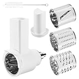 Pesfehhy KäSe Hobel Aufsatz für KüChen Maschine, Shredder ZubehöR mit 3 Klingen