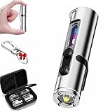 IGYUZJG Taclite Mini, Taclite Mini – das ultimative Mikrowerkzeug für den täglichen Gebrauch, 3 Helligkeiten, EDC Hand-Taschenlampen, wiederaufladbar, LED, magnetisch, superhell, taktische