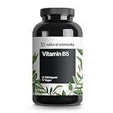 Vitamin B5 – 240 Kapseln - hochdosierte 500 mg Pantothensäure – vegan – in Deutschland produziert & laborgeprüft