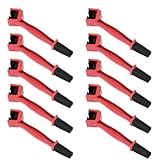 Lenotoon Rote Motorrad- und Fahrradkettenbürsten Fahrradreinigung Kettenbürsten