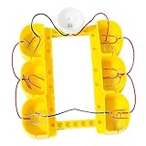 VANZACK 1Satz Obstbatterie Experimentierset für Grundschüler Wissenschaftliches zur Stromerzeugung mit Früchten für Zuhause und Schule Fördert Hand Auge Koordination