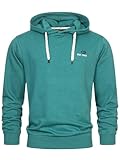 Indicode Herren INMorey Sweatshirt mit Kapuze | Hoodie Kapuzenpullover für Männer Hydro XL