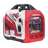 maXpeedingrods Stromgenerator Inverter 3500W, Generator Benzin mit Datenfernüberwachung per Bluetooth® App, Wohnmobil-tauglich für Camping im Freien, Backup für Zuhause