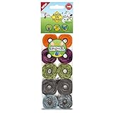 Bags on Board 0632039904792 Hundekotbeutel, 3203990479-6p, Gemustert, 140 Count (Pack of 1)