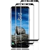 Beukei 2 Stück Panzer Schutz Glas für Samsung Galaxy S8, Panzerglasscheibe,[9H Härte][HD Klare][Blasenfrei][Anti-Kratzen] Glasschutz Folie