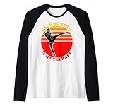 Kickboxing Is My Therapy Lustiges Kickboxen Raglan