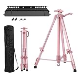 Tragbare, verstellbare Metall-Skizzenstaffelei, Ständer, faltbare Reise-Staffelei, Metall-Staffelei, Skizze, Zeichnung, for Künstler, Kunstbedarf, 50–150 cm für Feld(C With Black Tray)