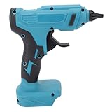 Jectse Schnell Erhitzende Akku-HeißKlebepistole für Heimwerkerarbeiten, Industrielle Klebepistole mit Anti-Leck-Funktion, Geeignet Zum Verkleben Verschiedener Materialien, 549 G, 1 Batterie