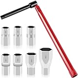 QUOTRE 8 Stück Standhahnmutterschlüssel Set,Standhahnschlüssel 8-17mm,Standhahnschlüssel Universalwerkzeug,Armaturenschlüssel Wasserhahn, für Waschbeckenarmatur Sanitärinstallationen