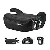 Tulano Cabby 20 Kindersitzerhöhung ab 6 jahre, 125-150 cm, Kindersitz 15-36 kg, Sitzerhöhung auto, Leichtgewichtige, Vorwärtsgerichtet, Getränkehalter, Schwarz