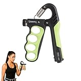 Handtrainer Unterarmtrainer mit Elektronische Zählfunktion - Griffkraft Trainer Einstellbarer Widerstand 5-150kg, Finger Griffstärker, Handtrainer, Grip Strength Trainer Für Den Muskelaufbau