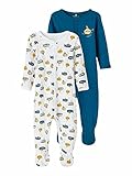 NAME IT Schlafstrampler Set für Babys Legion Blue 68