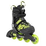 K2 Skates Raider - Jungen Inline Skates — Black - Lime — 30G0125