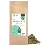 Walnussblättertee BIO 250g von Alpi Nature, Tee lose, bio Walnussblätter getrocknet und geschnitten zur Zubereitung von Walnussblätter Tee, Walnussblatt Tee und Kräutertee