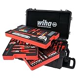 Wiha 92100 194-teiliges Premium-Set in Rollwerkzeugkoffer