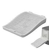 Katzentreppe für Katzentoilette, waschbar, Haustier-Kätzchenabfallsammlung, Treppe, Katzentoilette, für kleine, mittelgroße ältere Katzen, Sofas, Wohnungen, Balkone, Terrassen, Gärten