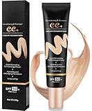 CC Cream,Moisturizing Concealer, Gesichtsteint Anpassung und Isolierung LSF50,Basisgrundierung vor dem Make-up,Unreinheiten Auf Natürliche Weise Kaschieren,Die Haut Reparieren Und Aufhellen-Natürlich