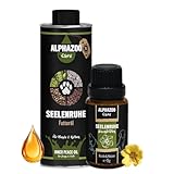 alphazoo Seelenruhe Duo Hunde & Katzen I Beruhigungsmittel I Öl & Bachblüten I Beruhigung, Entspannung & gegen Stress I Natürlich & Relax I pflanzliche Beruhigung