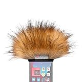 GUTMANN Mikrofon Windschutz für iPhone 17, 17 Pro, 17 Pro Max, Air, Handgefertigt in Deutschland (Modell Fox)