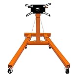 Motorständer Motorenständer Getriebehalter 900kg Motorhalter Motor Halter Ständer Motorträger Klappbare Beine 360 Grad Drehbar 810mm Arbeitshöhe 6 Rollen 2 Bremsen Profi Auto Werkstatt KFZ Reparatur