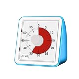 CSSQCSSUANB Küchentimer, digitaler Küchen-Countdown-Timer, Kit 60-Minuten-Küchentimer, visueller Koch-Count-Up-Countdown-Alarm, Schlaf-Stoppuhr, Zeitmanagement-Tool for Kinder und Erwachsene