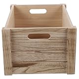 Milisten Box Box Blumentopf Aus Holz Großer Pflanzkasten Rechteckiger Pflanztopf Holzkisten Pflanzkisten Aus Holz Große Holzkiste Blumenkästen Pflanzkasten Aus Holz Rechteckige