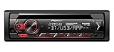 Pioneer DEH-S420BT, 1-DIN Autoradio, CD-Tuner mit RDS, Bluetooth, MP3, USB und AUX-Eingang, Freisprecheinrichtung, Smart Sync App, 13-Band-Equalizer, iPod-Steuerung