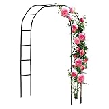 Rankgitter für Kletterpflanzen – Metallgestell, Gartenstütze | robuster Pflanzenboden, Blumenständer für den Außenbereich zur Dekoration von Pavillons bei Hochzeiten, Zeremonien,