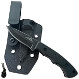 SK Wild Ones® Outdoor Messer Survival - Jagdmesser Feststehende Klinge - Survival Messer Outdoor Mit G10 Handhaben - EDC-Messer Outdoormesser Feststehend - Aus 420 HC Edelstahl Neck Knife Lorni