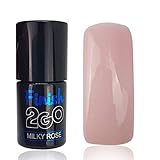 FINISH 2GO Hochglanzversiegeler Versiegelungsgel ohne Schwitzschicht 10ml in Pinselflasche (MILKY ROSÈ)