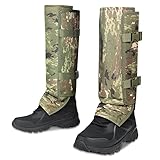 LUCKY CLOVER Snake Gamaschen, wasserdicht, Schlangenschutz, Bissschutz für Unterschenkel, Schlangensichere Gamaschen, passend für Damen und Herren