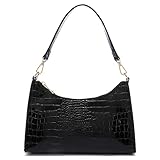 LOVEVOOK Handtaschen Damen Klein Umhängetasche Leder Tasche Tote Bag Shopper Crossbody Bag Schultertasche für Frauen Dating Reisen Party Einkaufe, Weiß