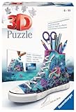 Ravensburger 3D Puzzle 11279 - Sneaker Bezaubernde Meerjungfrauen - Praktischer Stiftehalter - Schreibtisch-Organizer für Erwachsene und Kinder ab 8 Jahren