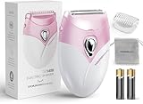 TOUCHBeauty Upgrade Elektrorasierer für Frauen, kabelloser Rasierer für seidige und glatte Haut, nass/trocken, ideal für unterwegs (Pink)