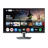 GIGABYTE M27QS 27” 2K QHD Smart-Monitor - Google TV, Drahtlose Anzeige, 2560 x 1440, 180Hz, 1ms, 350 cd/m², FreeSync, Display HDR400, HDMI 2.0, DisplayPort 1.4