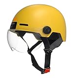 COMETX Männer Frauen Fahrradhelm Intelligenter Fahrradhelm Fahrrad Recorder 1080P mit Kamera