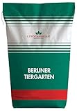 Heinrichs Agrar Stroetmann zertifiziertes Rasensaatgut Berliner Tiergarten 10 kg schnellkeimendes Premium Saatgut Rasensamen Grassamen Rasen für alle Rasenflächen verdrängt auch Moos