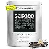 So Food Trinkmahlzeit – Vanillegeschmack – 27g Protein/Mahlzeit – 10 Portion – alle essenziellen Vitamine & Mineralstoffe – in Deutschland produziert & laborgeprüft