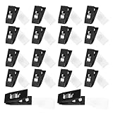 BESPORTBLE 20 Stück Gartenflaggen Clips Praktische Halterungen für Halloween und Weihnachtsdeko Leicht zu Installieren und Langlebig für Gartenfahnen und Partys