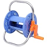FONDOTIN Schlauchaufroller Wasserschlauchhalter Stabiler Schlauchtrommel Wasser Schlauch Organizer Langlebig Gartenschlauchhalter für Effiziente Wasser Kabelaufbewahrung