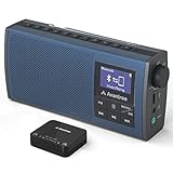 Avantree Funklautsprecher für tv kabellos mit Bluetooth FM Radio Tragbare 2 in 1, klaren Dialogen & Lautstärke Boost, Hörgerät für Senioren, 6W HD Sound, Plug & Play, aptX Low Latency – Audikast 4860