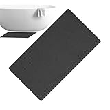 Rutschfeste Küchenmatte – Küchenmatten aus PU-Leder, kratzfestes Kissen, PU-Teppich für Flur, Wohnzimmer, Badezimmer, Garage, , Eingangsbereich, Outdoor