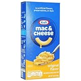 Kraft Mac & Cheese 5 x 206 g Packung | Cremiger Käsedip und angereicherte Makkaroni | USA-Import | Einfache Zubereitung, perfekt für schnelle Mahlzeiten