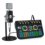 tenlamp X3 USB-Audio-Mixer mit Vokaleffekt, Stimmenwechsler, Soundboard, Studio-All-in-One-Anfänger-Kit für Telefon, PC, Streaming, Aufnahme, Gaming