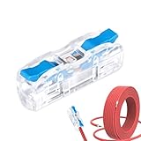 Sghtil Hebelkabelverbinder, Drahtverbinder mit Hebelmuttern, Anschluss 1 zu 1 Inline, Spleißen von Hebelklemmen, elektrische Projekte, Kombinationsverbinder für schnelle Leiter