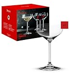 Spiegelau Coupette Gläser 290 ml, 4 Stück, Style, 4670188, Cocktailgläser aus Kristallglas, Sektschalen spülmaschinenfest