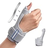 kichicho Daumenbandage Links und Rechts,Handgelenkstütze,Daumenorthese,Daumenschiene,Arthrose Daumenorthese zur Daumen Verletzungen, Sehnenscheidenentzündung, Arthritis, Sattelgelenk,Universal Größe