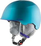 ALPINA MAROI JR - Sicherer, Bruchfester & Individuell Anpassbarer Skihelm Für Kinder, turquoise matt, 51-54 cm