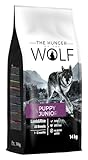 The Hunger of the Wolf Hundefutter für Welpen und Junghunde aller Rassen, Fein zubereitetes Trockenfutter mit Lamm und Reis - 14 kg